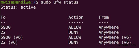 UFW के साथ Ubuntu में फ़ायरवॉल को कैसे कॉन्फ़िगर करें? 