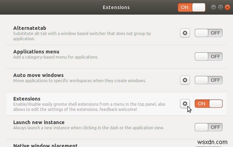 एक्सटेंशन का उपयोग करके उबंटू में गनोम शेल को कैसे अनुकूलित करें 