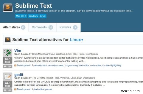 नए ऐप्स की खोज के लिए Linux उपयोगकर्ता टूलकिट 