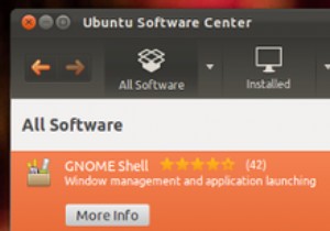 आसानी से Ubuntu 11.10 और नए [लिनक्स] में गनोम शेल स्थापित करें 