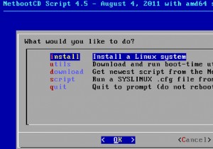 नेटबूटसीडी:एक सीडी से उबंटू, फेडोरा, डेबियन और अधिक स्थापित करें [लिनक्स] 