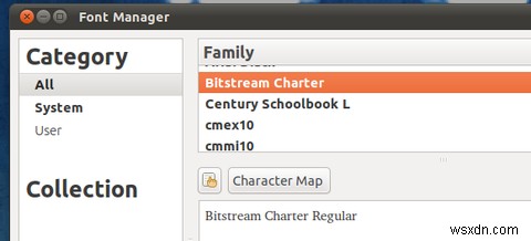 फ़ॉन्ट प्रबंधक के साथ आसानी से फ़ॉन्ट प्रबंधित और तुलना करें [लिनक्स] 