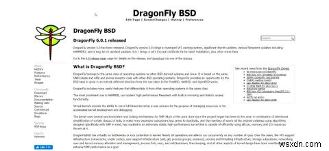 ड्रैगनफ्लाई बीएसडी क्या है? उन्नत बीएसडी संस्करण की व्याख्या 