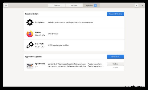 फेडोरा सिल्वरब्लू के साथ शुरुआत करना:फेडोरा लिनक्स का एक फ्लैटपैक-केवल संस्करण 