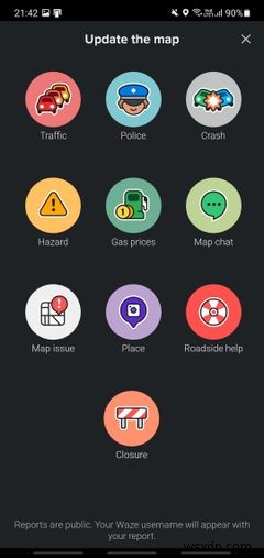 Waze के साथ नेविगेट करते समय समस्याओं की रिपोर्ट करने के सभी तरीके 