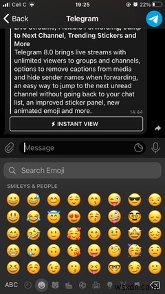 7 टेलीग्राम में नई सुविधाएं 8.0