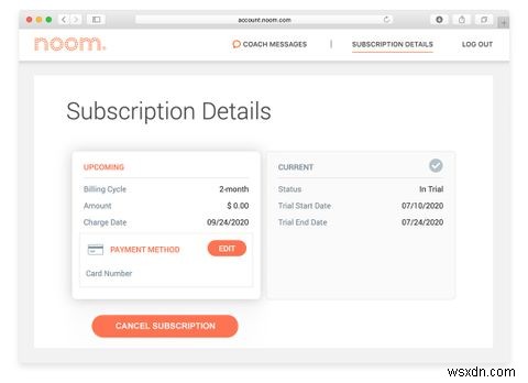 Noom सब्सक्रिप्शन कैसे रद्द करें