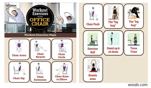 अपने डेस्क पर फिट रहने के लिए 7 व्यायाम ऐप्स
