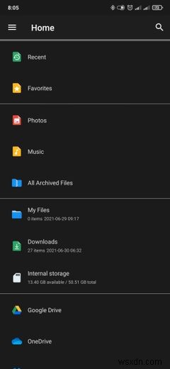 Android में ज़िप फ़ाइलें कैसे खोलें 