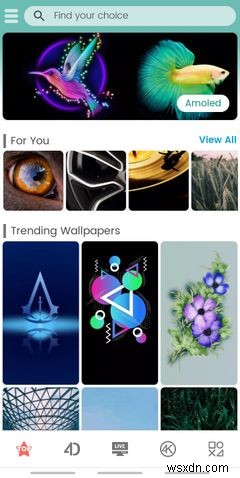 अद्वितीय वॉलपेपर खोजने के लिए सर्वश्रेष्ठ Android ऐप्स 