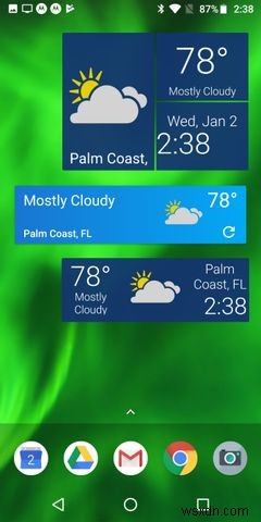 Android के लिए 7 सर्वश्रेष्ठ मौसम विजेट 