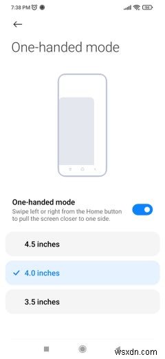 सिर्फ एक हाथ से अपने बड़े Android फ़ोन का उपयोग कैसे करें