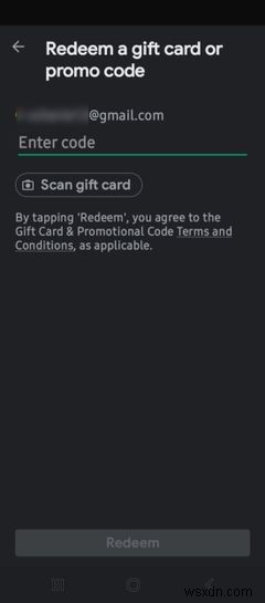 Google Play प्रोमो कोड और उपहार कार्ड कैसे भुनाएं 