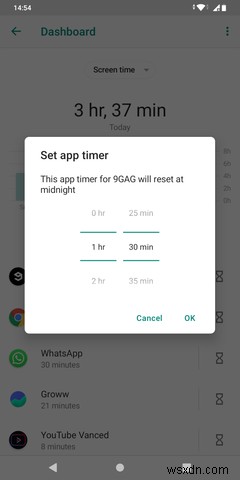 अपने स्क्रीन टाइम को नियंत्रित करने के लिए एंड्रॉइड पर ऐप टाइमर कैसे सेट करें 