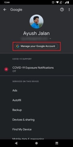 Android पर Google मेरी गतिविधि को कैसे एक्सेस करें