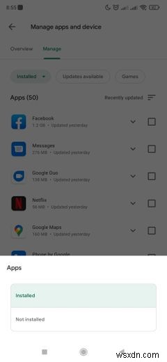 Google Play Store से अपना ऐप डाउनलोड इतिहास कैसे हटाएं