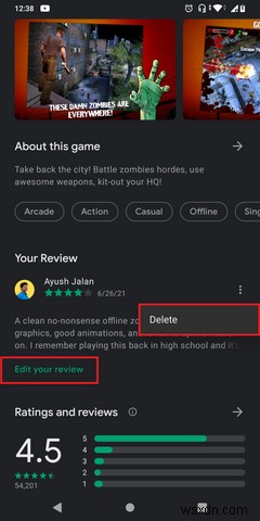 Google Play Store पर समीक्षाएं कैसे लिखें और संपादित करें