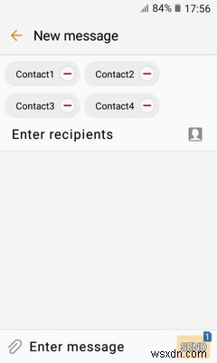 Android पर ग्रुप टेक्स्ट कैसे भेजें