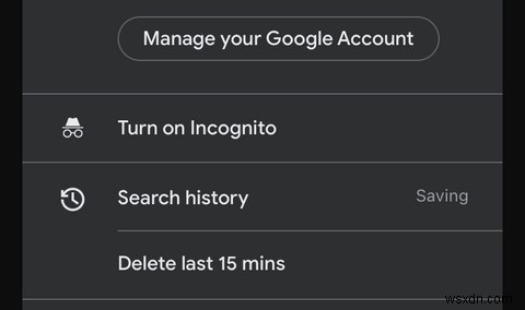अपने Google खोज इतिहास के अंतिम 15 मिनट कैसे हटाएं