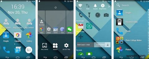 4 नए स्मार्टफोन उपयोगकर्ताओं के लिए मूल Android होमस्क्रीन प्रतिस्थापन
