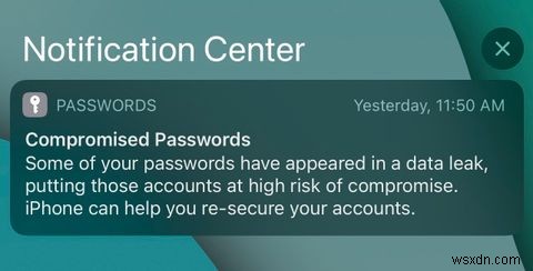 अपने iPhone पर समझौता किए गए पासवर्ड कैसे देखें और प्रबंधित करें 