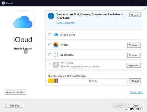 Windows PC पर iCloud किचेन पासवर्ड का उपयोग कैसे करें