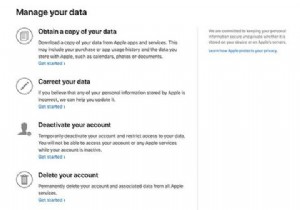 Apple आपके बारे में क्या जानता है? अभी अपने व्यक्तिगत डेटा का अनुरोध करें 