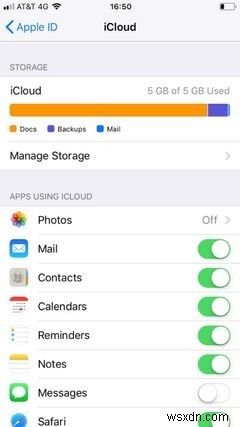 कैसे देखें कि आपके संदेश कितने iCloud स्पेस का उपयोग कर रहे हैं