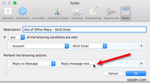 अपने Mac पर आउट-ऑफ़-ऑफ़िस ईमेल उत्तर कैसे सेट करें? 