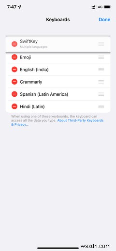 IPhone और iPad पर तृतीय-पक्ष कीबोर्ड कैसे जोड़ें, उपयोग करें और निकालें 