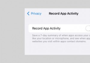 ऐप्लिकेशन गतिविधि कैसे रिकॉर्ड करें यह देखने के लिए कि कौन से iPhone ऐप्स आपकी जासूसी कर रहे हैं