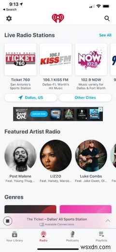 iPhone के लिए 4 सर्वश्रेष्ठ रेडियो ऐप्स