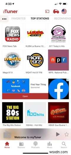 iPhone के लिए 4 सर्वश्रेष्ठ रेडियो ऐप्स