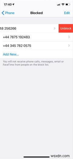 IPhone पर किसी नंबर को कैसे अनब्लॉक करें 