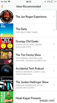 iPhone और iPad के लिए सर्वश्रेष्ठ पॉडकास्ट ऐप:तुलना किए गए 7 शीर्ष विकल्प