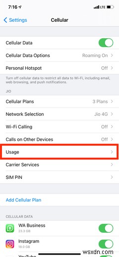 IPhone पर डेटा उपयोग की जांच और कमी कैसे करें 
