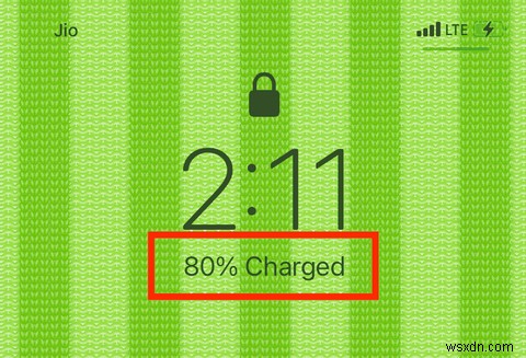 फेस आईडी वाले iPhone पर बैटरी प्रतिशत कैसे देखें 