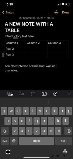 ऐप्पल नोट्स में प्रो की तरह टेबल कैसे बनाएं और प्रारूपित करें 