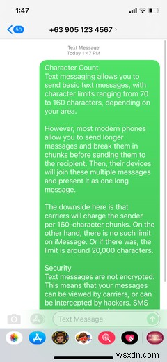 iMessage और SMS में क्या अंतर है?