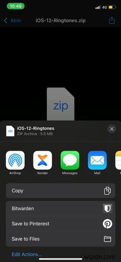 iPhone और iPad पर ज़िप फ़ाइलें कैसे खोलें