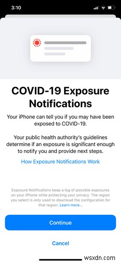 अपने iPhone पर COVID ट्रैकर का उपयोग कैसे करें