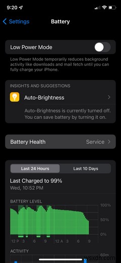 अपने iPhones बैटरी स्वास्थ्य की जांच कैसे करें 