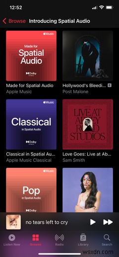 Apple Music के लिए Dolby Atmos और स्थानिक ऑडियो कैसे सक्षम करें 