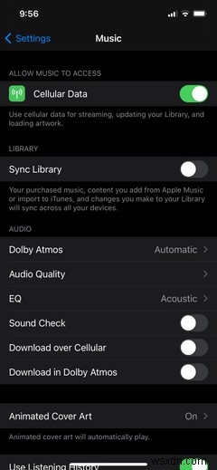 Apple Music के लिए Dolby Atmos और स्थानिक ऑडियो कैसे सक्षम करें 