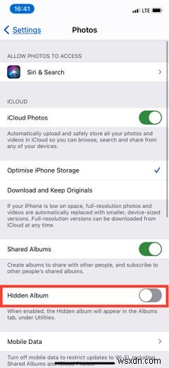 iPhone पर अपने हिडन फोटो एलबम को कैसे छिपाएं