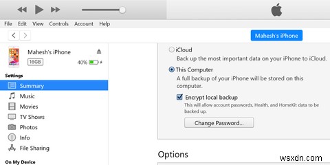 अपने iPhone या iPad बैकअप को कैसे एन्क्रिप्ट करें 