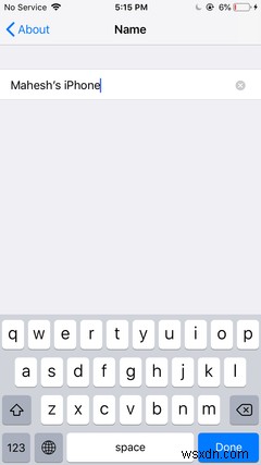 अपने iPhone का नाम कैसे बदलें