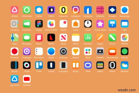 आपकी होम स्क्रीन को अनुकूलित करने के लिए 25 विस्मयकारी iPhone ऐप आइकन पैक 