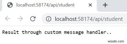 Asp.Net webAPI C# में पाइपलाइन में कस्टम संदेश हैंडलर कैसे जोड़ें? 