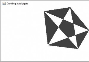 जावा का उपयोग करके ओपनसीवी में एक भरे हुए बहुभुज को कैसे आकर्षित करें? 
